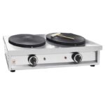 North HF42 Διπλή Κρεπιέρα Επαγγελματική Ηλεκτρική με Εστία Ø40cm