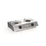 Thermogatz KS 2S Επιτραπέζια Εστία Υγραερίου Διπλή Inox 2-10SRB